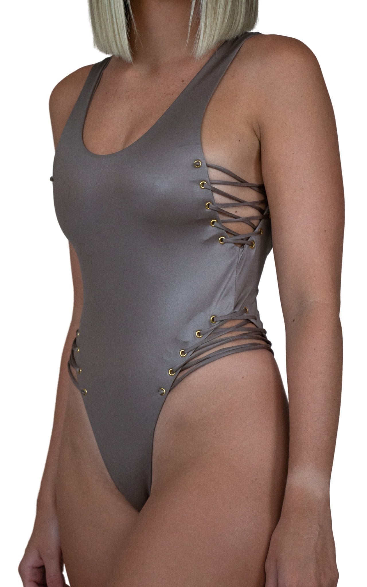 Bronze one piece on sale swimsuit